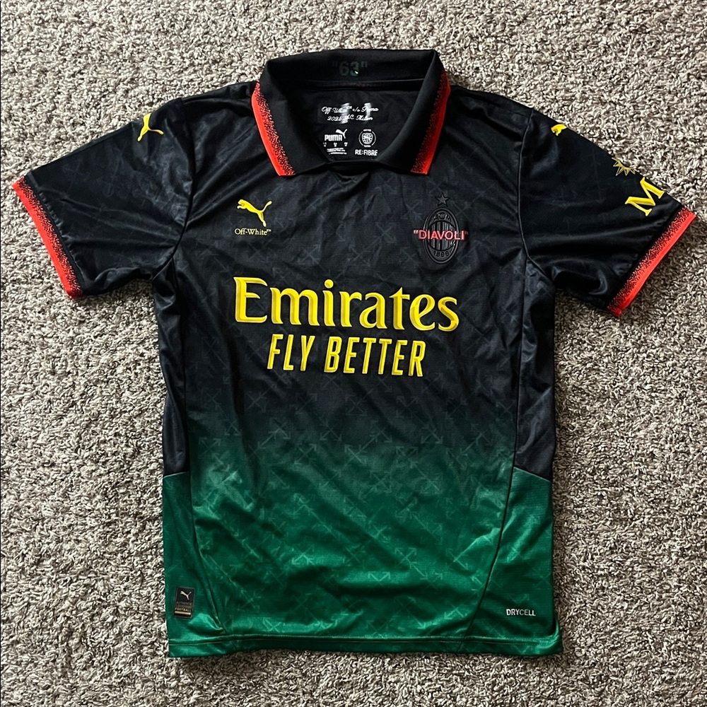 Off White x Puma Fly Emirates Jersey